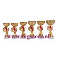 AK5391 Beker Goud-Rood