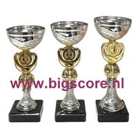 050: BS 2614 Beker Goud-Zilver