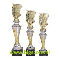 452: SPAUB 037 Golfbekerserie Goud-Zilver
