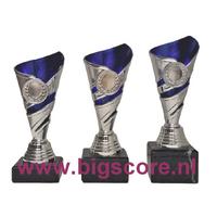 011: AUB 028 Beker Blauw-Zilver