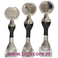 058: AUB 035 Beker Zwart-Zilver