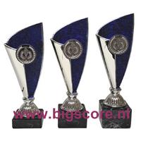 053 AUB 509 Beker Blauw-Zilver