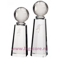 Voetbal 3D Kristal CR20244
