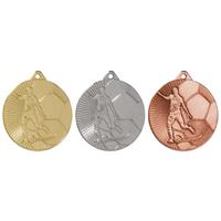 004: Voetbal HR goud-zilver-brons