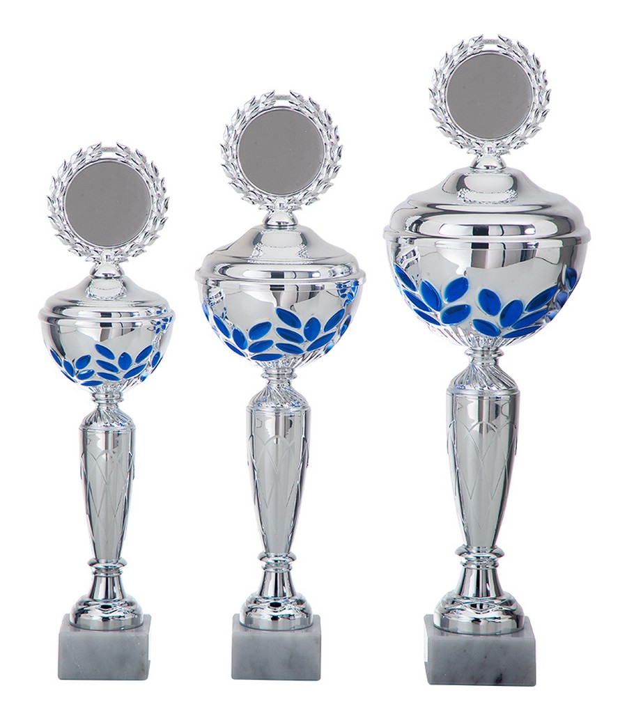 AK5205 Beker Blauw-Zilver