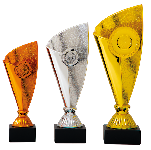 AK5670 Kunststofbeker Goud-Zilver-Brons