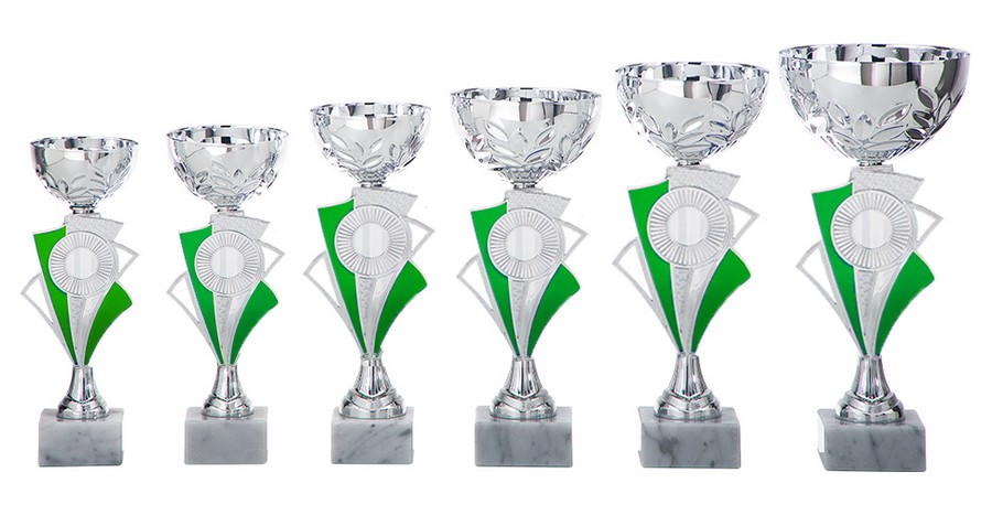 AR1029 Beker Groen-Zilver