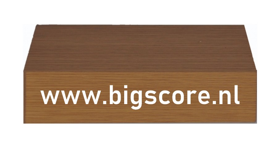 BAHE01383 Houten MDF Voet Eiken