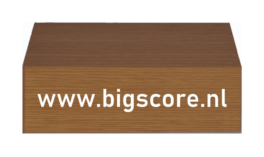 BAHE01384 Houten MDF Voet Eiken