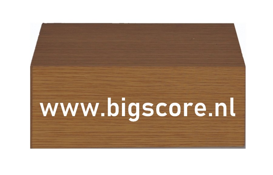 BAHE01385 Houten MDF Voet Eiken