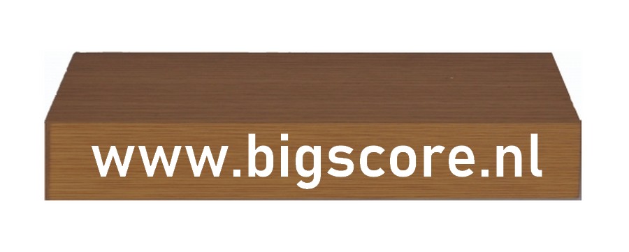 BAHE02083 Houten MDF Voet Eiken