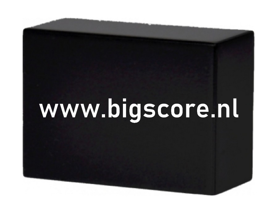 BAHZW00835 Houten MDF Voet Zwart