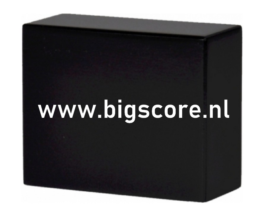 BAHZW00836 Houten MDF Voet Zwart