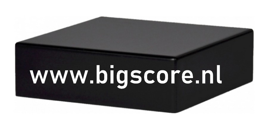 BAHZW00883 Houten MDF Voet Zwart