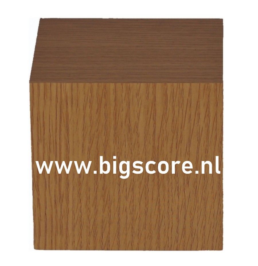 BAHE00887 Houten MDF Voet Eiken