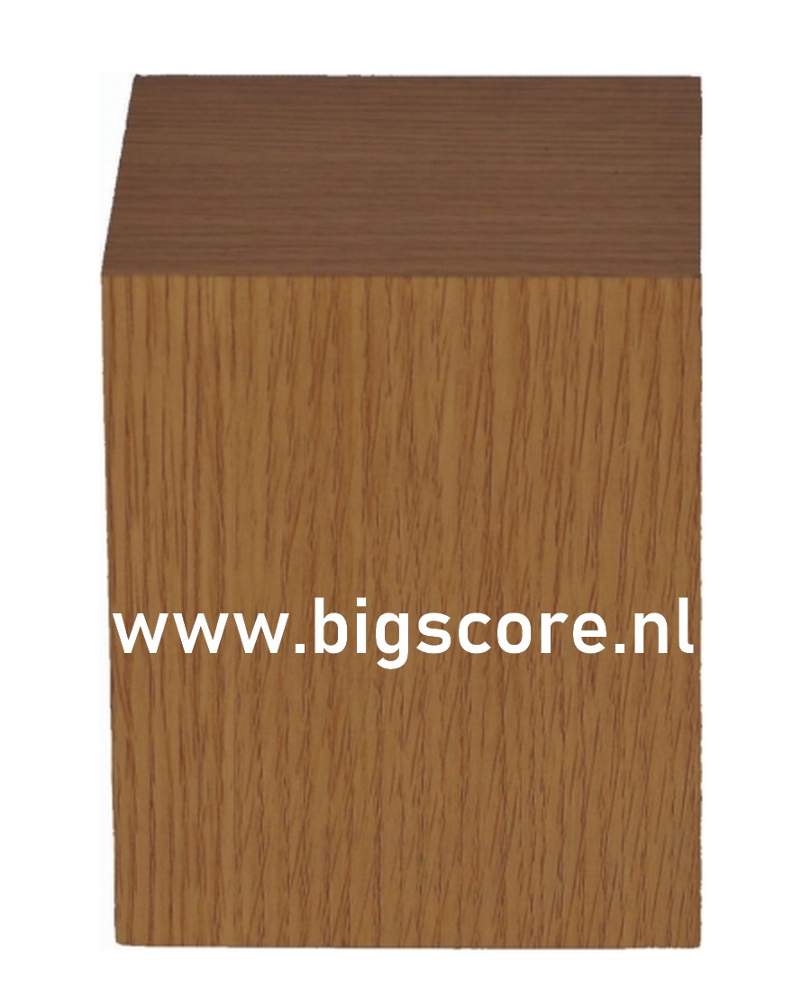 BAHE00889 Houten MDF Voet Eiken