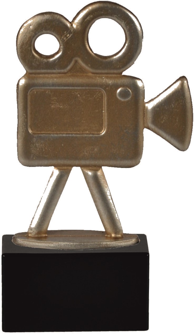 Filmcamera Metaalstandaard goud BEL002