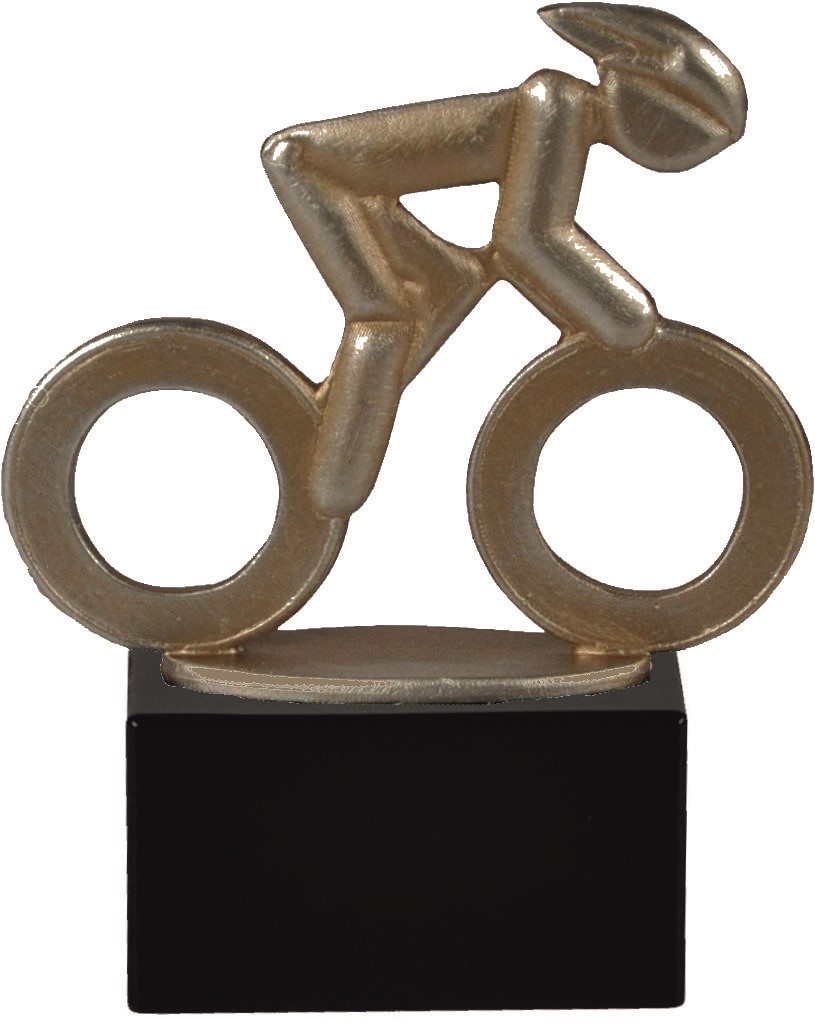 Wielrennen Metaalstandaard goud BEL013