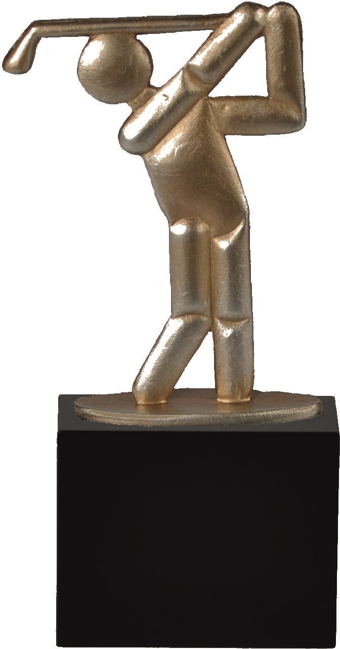 Golf Metaalstandaard goud BEL018
