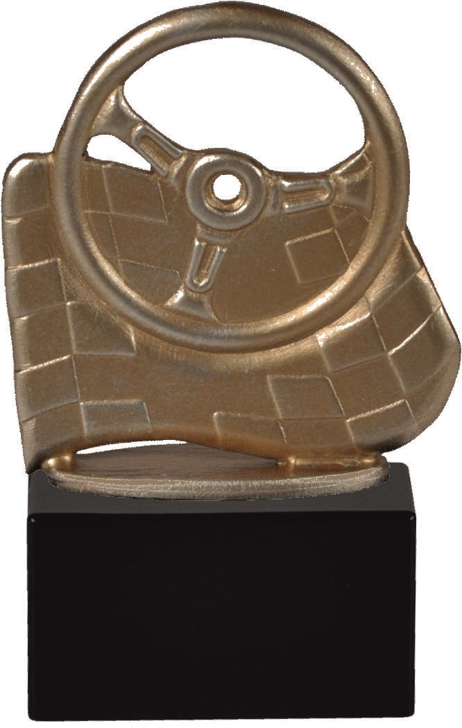 Autosport Metaalstandaard goud BEL025