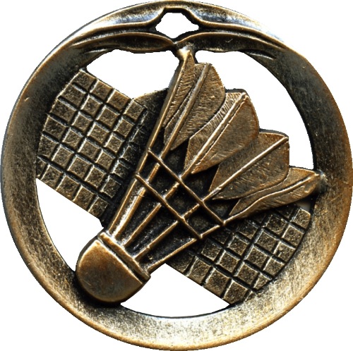 Badminton Medaille goud-zilver-brons MTL901