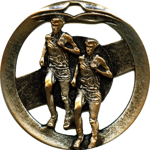 Hardlopen Medaille goud-zilver-brons MTL903