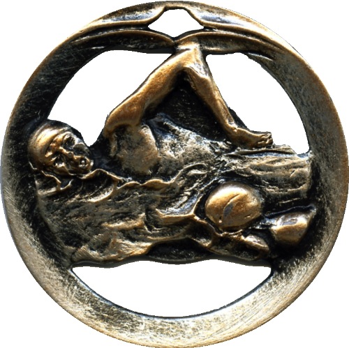 Zwemmen Medaille goud-zilver-brons MTL905