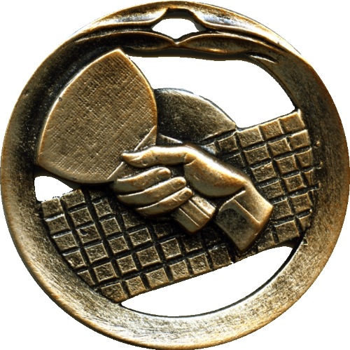 Tafeltennis Medaille goud-zilver-brons MTL913