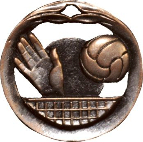 Volleybal Medaille goud-zilver-brons MTL917