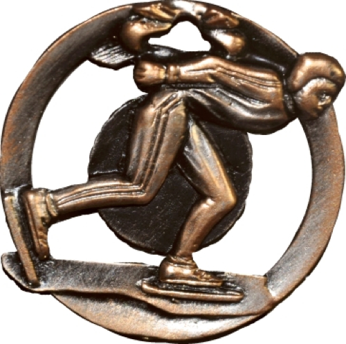 Schaatsen Medaille goud-zilver-brons MTL918